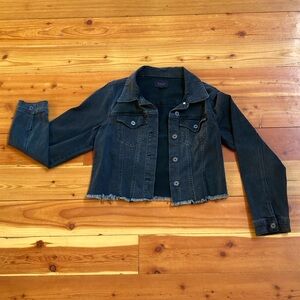 Risen black jean jacket